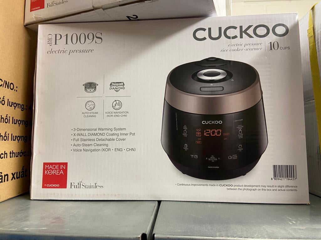Cuckoo Pressure Rice Cooker CRP-P1009S 壓力電飯鍋 Noi Com Dien(1.8L-10cups) 1pc x 1