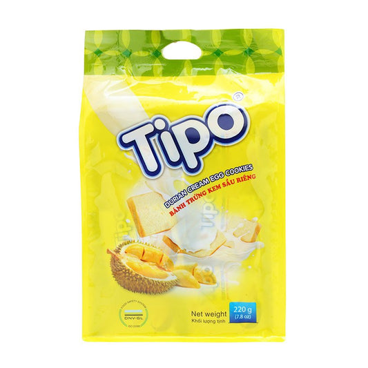 Tipo 榴槤奶油雞蛋餅乾 Banh Trung Sau Rieng 220gr x 1