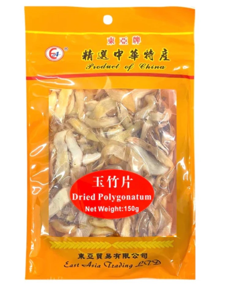EA Dry Polygonatum "Yok Jok" 東亞玉竹 Polygonatum Kho 150g x 1