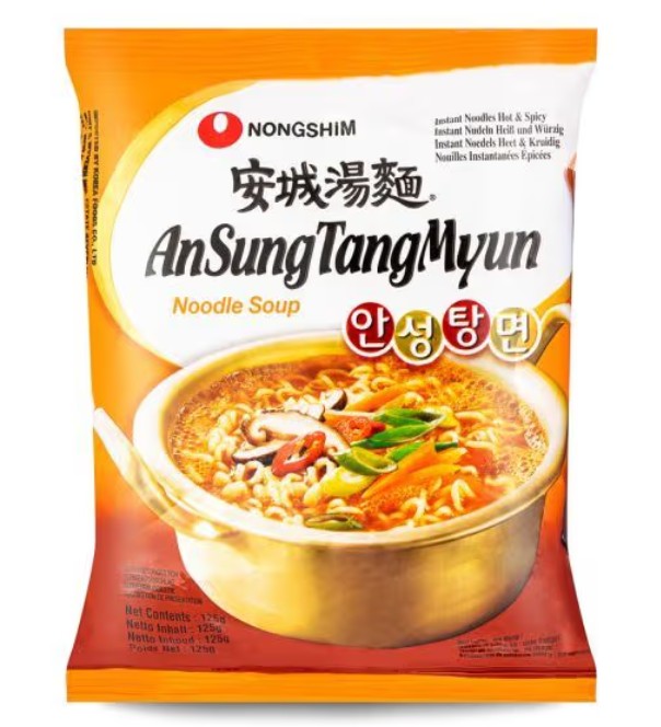 Mi Ansung tangmyun 農心安城湯麵 Mei1x125g