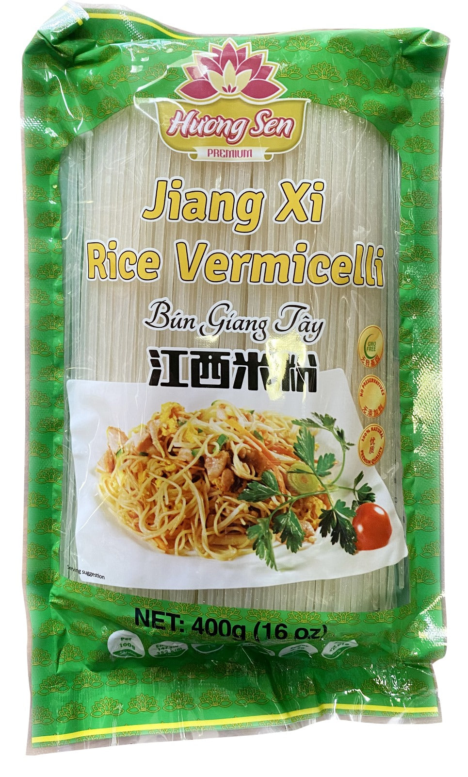 Huong Sen 江西米粉 江西米粉 Bun Giang Tay 400g x1