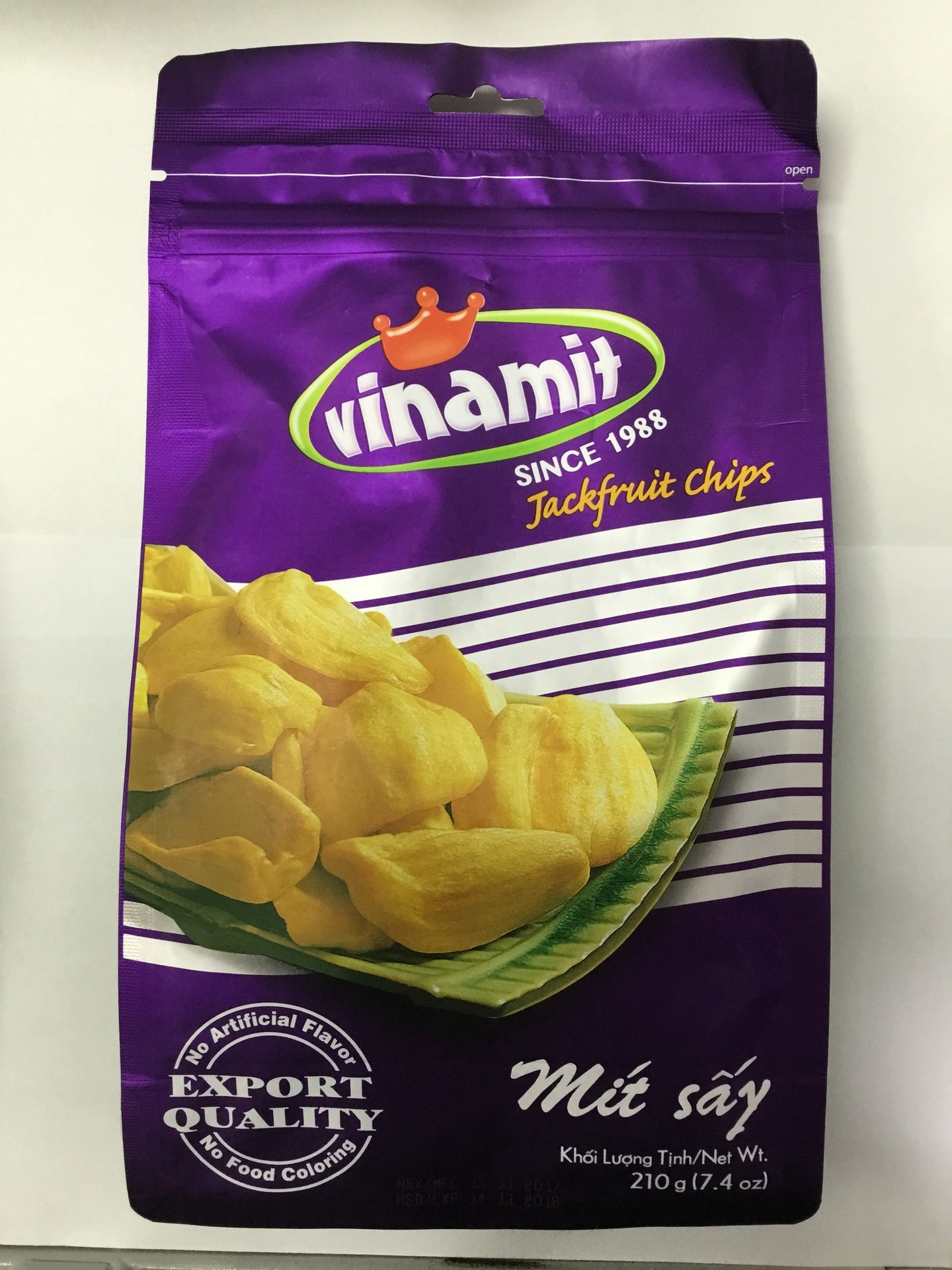 Vinamit Dried Jackfruit 大樹菠蘿乾 Mit Say 250g x 1