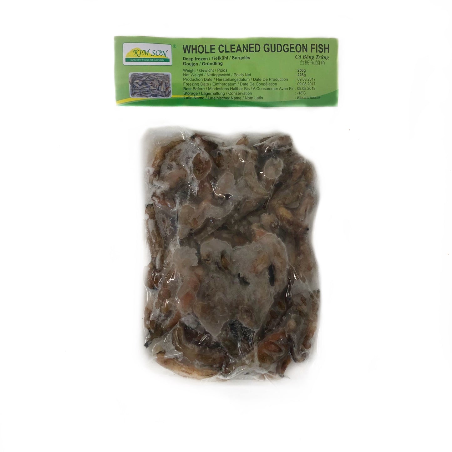 Cá bống đông lạnh Kim Sơn Trứng cá bống Cà bong trung 250g x 1