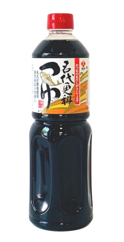 Morita Sarashina Tsuyu (Dashi Sauce)盛田三倍濃縮鰹魚高湯(つゆ麵露) 1 L x 1