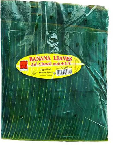 Chang Frozen Banana Leaves 冷藏蕉葉Chang La Chuoi Dong Lanh 454g x 1