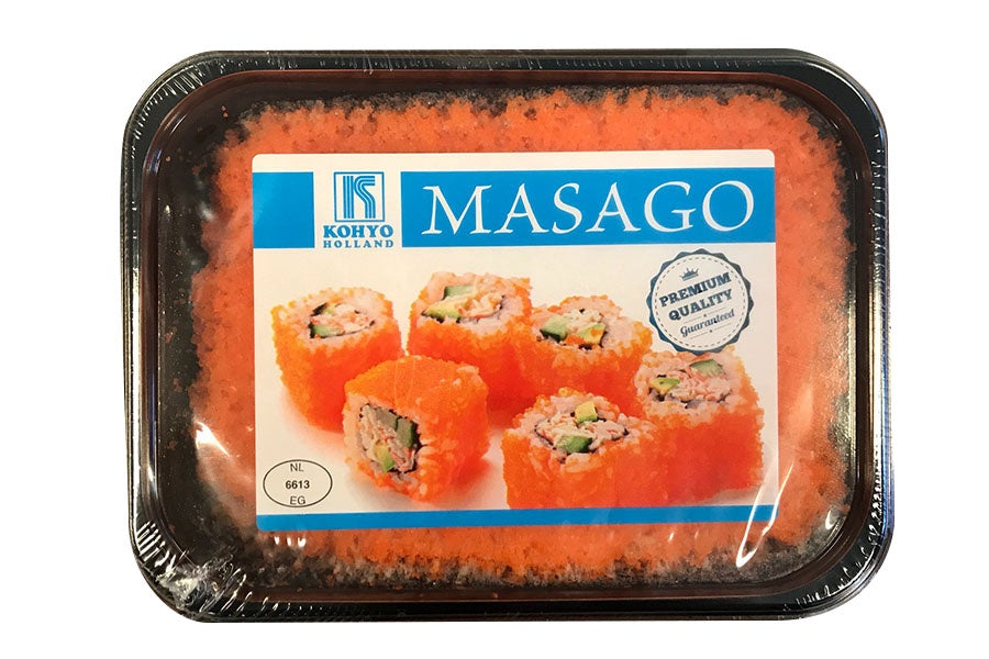 Cam Kohyo Masago 飛魚子橘色 Trung ca muối 400g x1