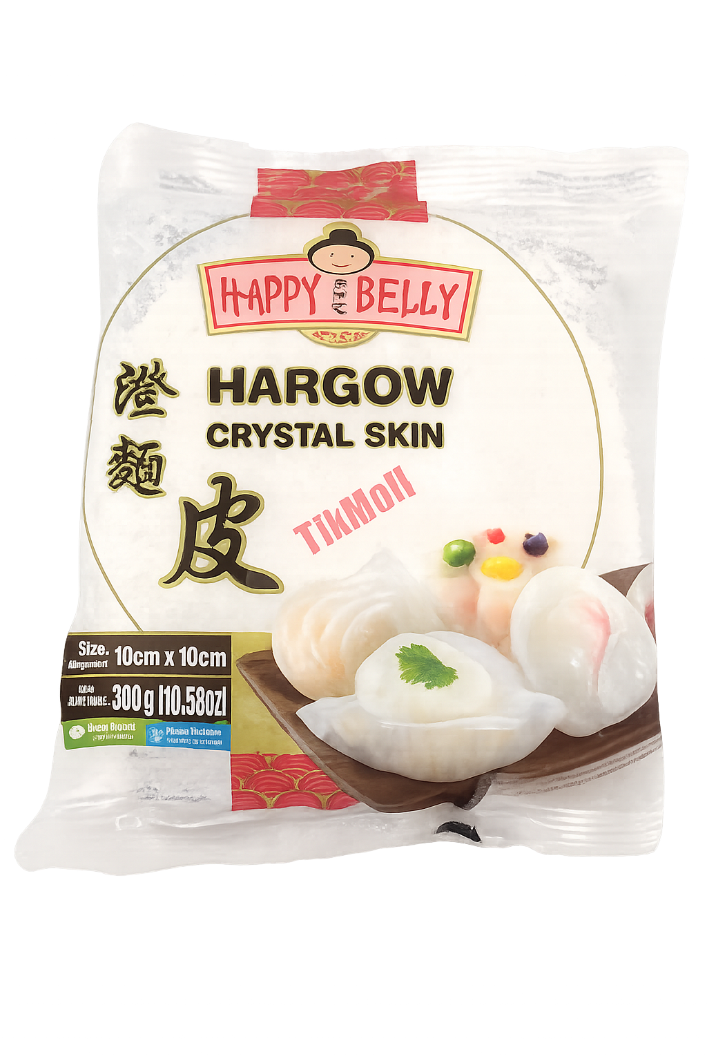 TYJ Happy Belly Wonton Skin 第一家餛飩皮 Võ hoàn thanh 300g x1
