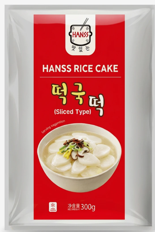 HANSS Rice cake HANSS 年糕片 300g x 1