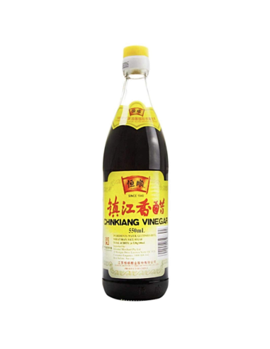 Heng Shun Chinkiang Vinegar 恒順鎮江香醋 Giam Den Tran Kieu Giang Tay 550ml x 1