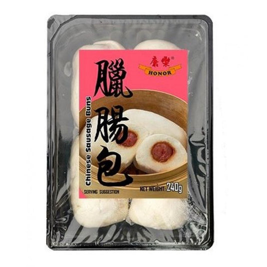 HR Chinese Sausage Bun 康樂臘腸捲 Bao Bao Lap Xuong 240g x1
