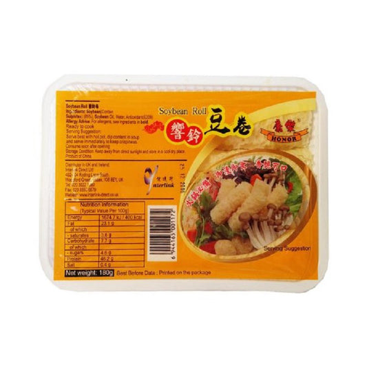 HR Đậu Nành Cuộn 康樂響鈴卷180g x1
