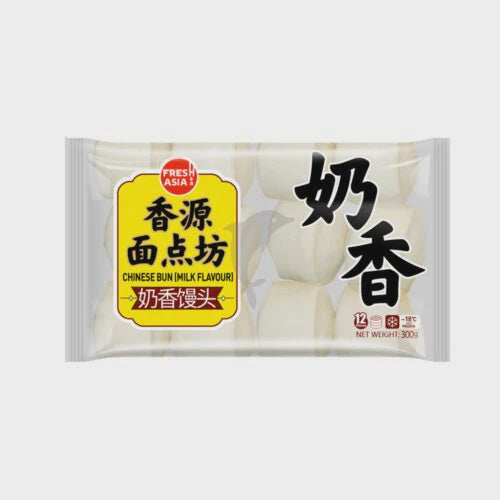 20964 FRESHASIA 牛奶香源麵點坊奶香小饅頭 300g x24
