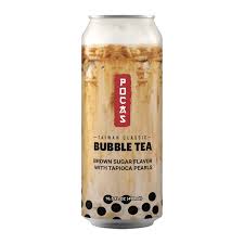Pocas Bubble Tea Brown Sugar Flavour 黑糖味珍珠奶茶 Tra Sua Tran Chau Duong Den 490ml x 1
