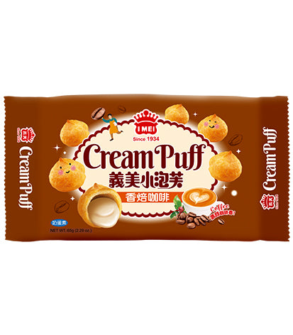 IM Puff Coffee Flavour義美小泡芙-咖啡65gx1