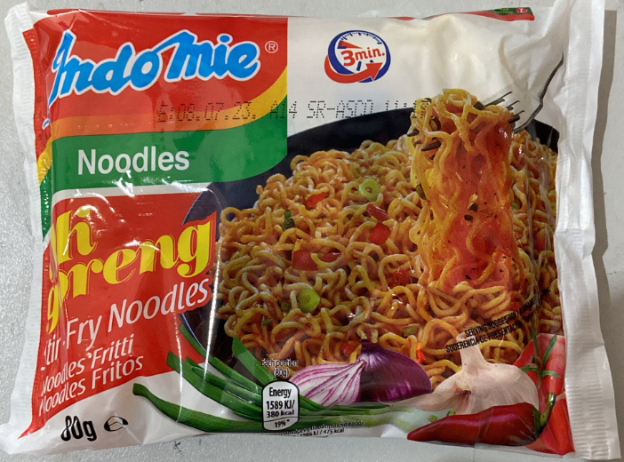 Mì Indomie Mì Xào Mi Goreng -Mi An Liên 營多印尼撈麵80gr x 1