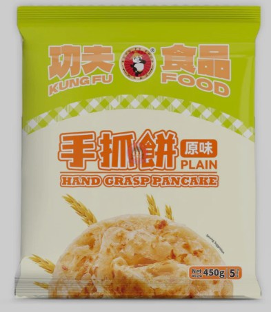 KUNG FU Hand-Grasp Pancake (Plain)功夫手抓餅 (原味) 450g x1