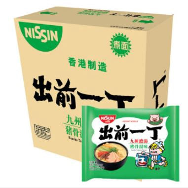 19948 Nissin Demae Ramen Kyushu Tonkotsu 出前一丁-九州濃湯豬骨湯味 Mũi Xương lớn Cửu Châu 100g x 30