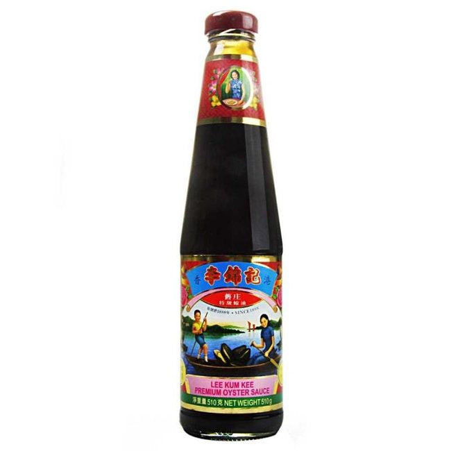 LKK Premium Oyster Sauce 李錦記舊莊特級蠔油 豆好草帽 510gr x 1