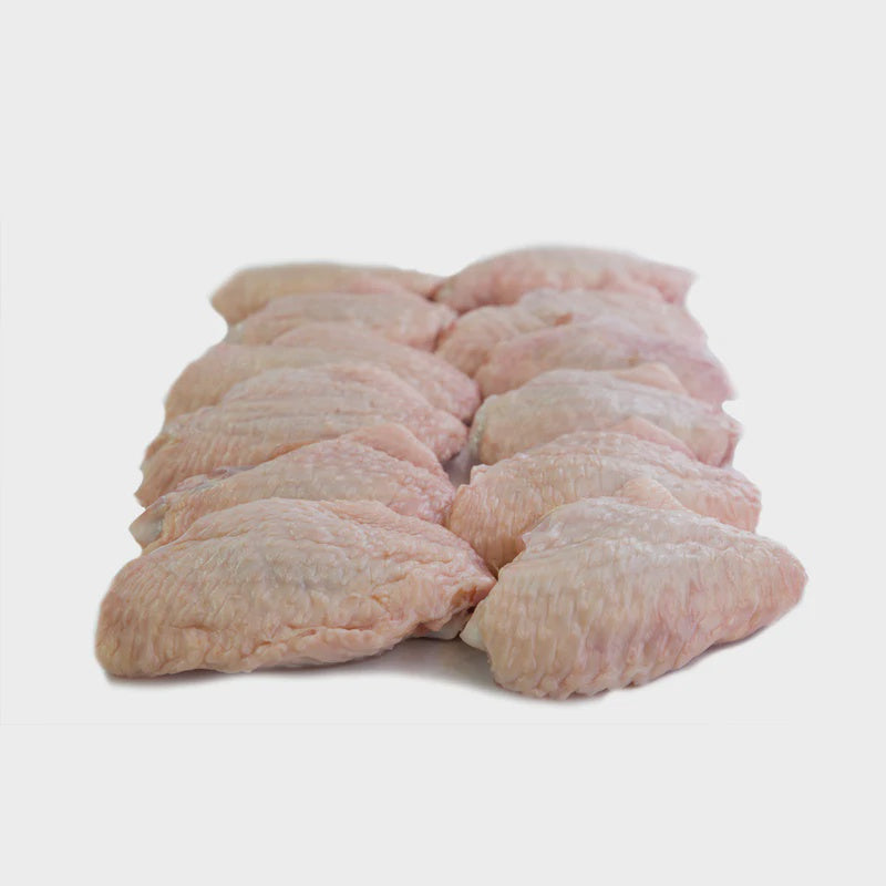 Frozen Hungarian IQF Mid Joint Chicken Wings (獨立急凍包裝雞中翼) 1KG x 1
