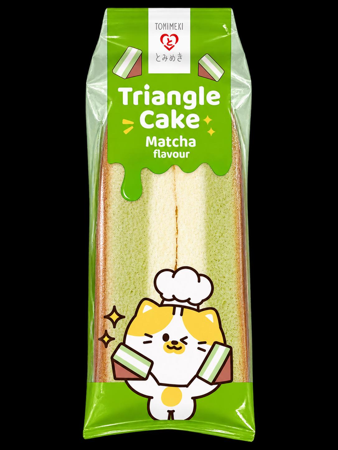 Tokimeki Sponge Cake 遇見 三角海綿蛋糕 90g x 1