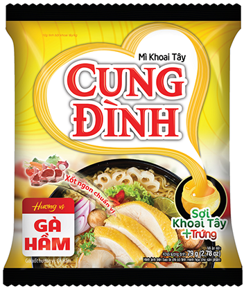 Micoem Mì Khoai Tây Hầm Flv Mi Cung Đinh Gà Ham 79gr x 1