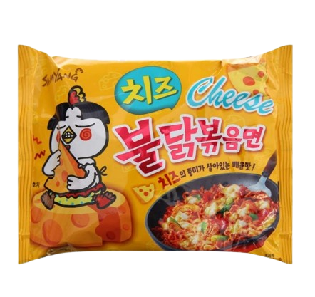 Budak Samyang Hot Chicken Flavor Cheese Mi Kho Ga Cay Vi Pho Mai 140gr x 1