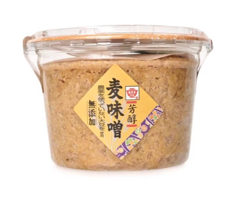 MASUYA MISO Additive Free Barley Miso無添加麥味噌 500g x 1