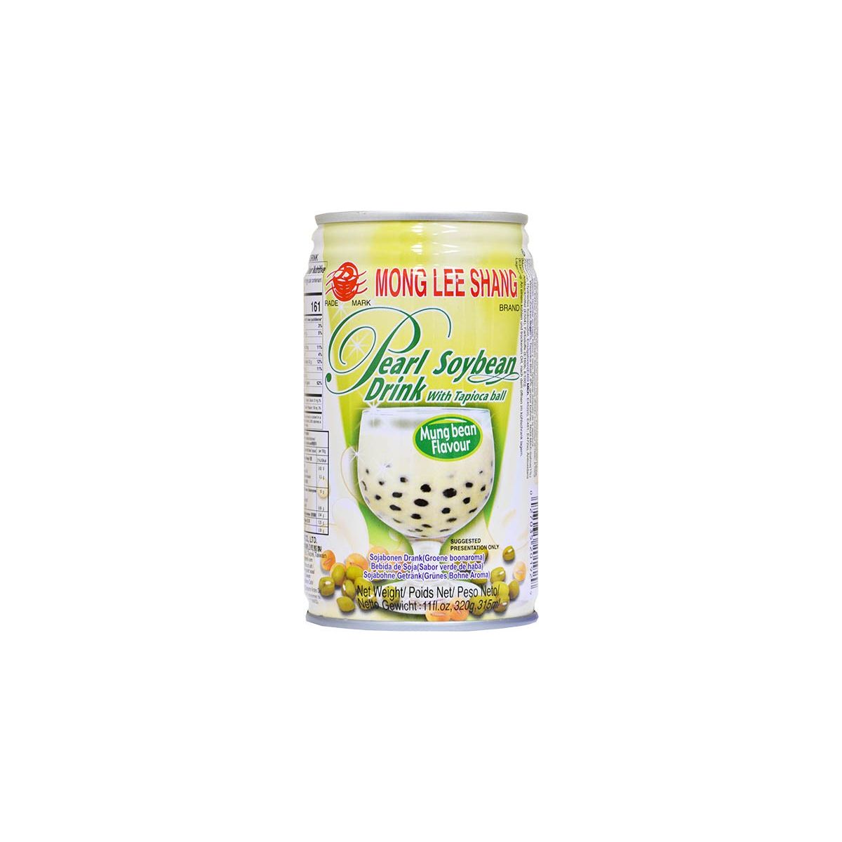 Mong Lee Shang M/BEAN +TAPIOCA BALL绿豆沙珍珠奶茶320g x 1