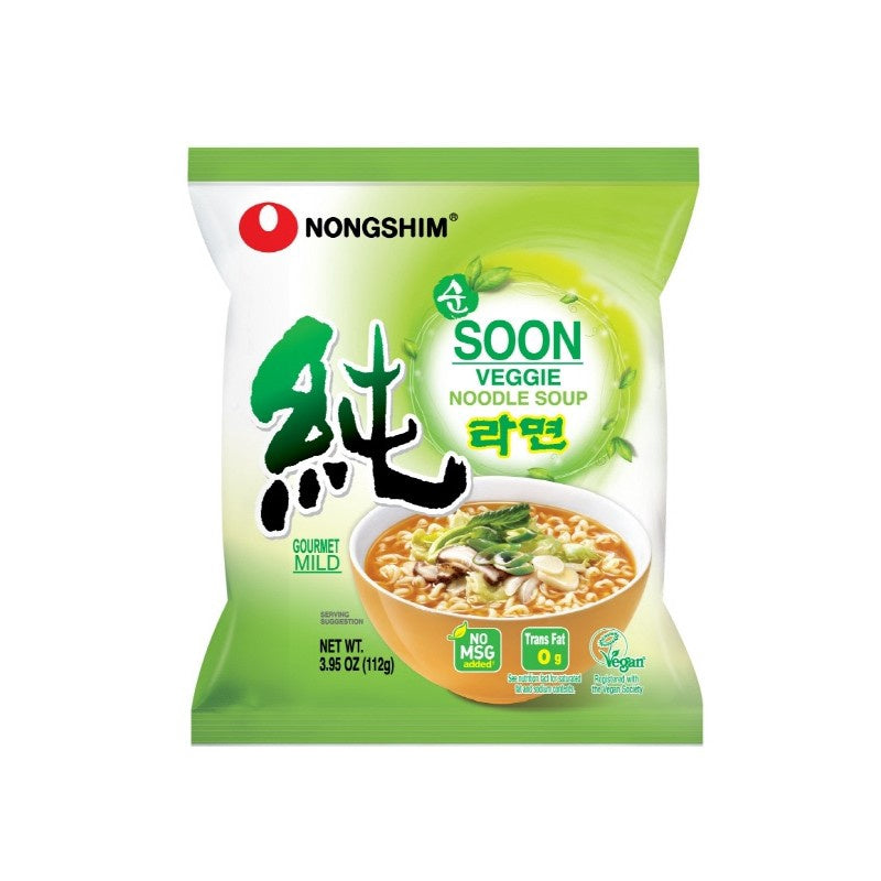 NS Soon Veggie Ramyun 農心蔬菜拉麵 112gx 20