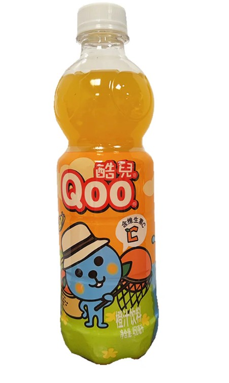 Qoo Orange Juice Drink酷兒飲料-橙汁450ml x 1