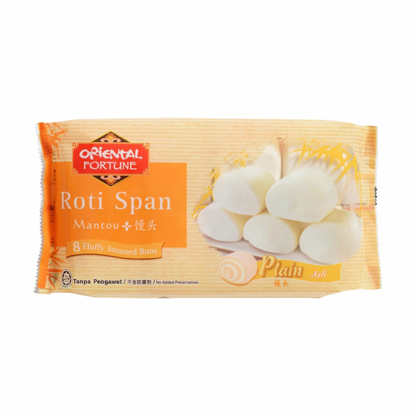 Oriental Fortune Mantou (Plain) 原味饅頭360g x1