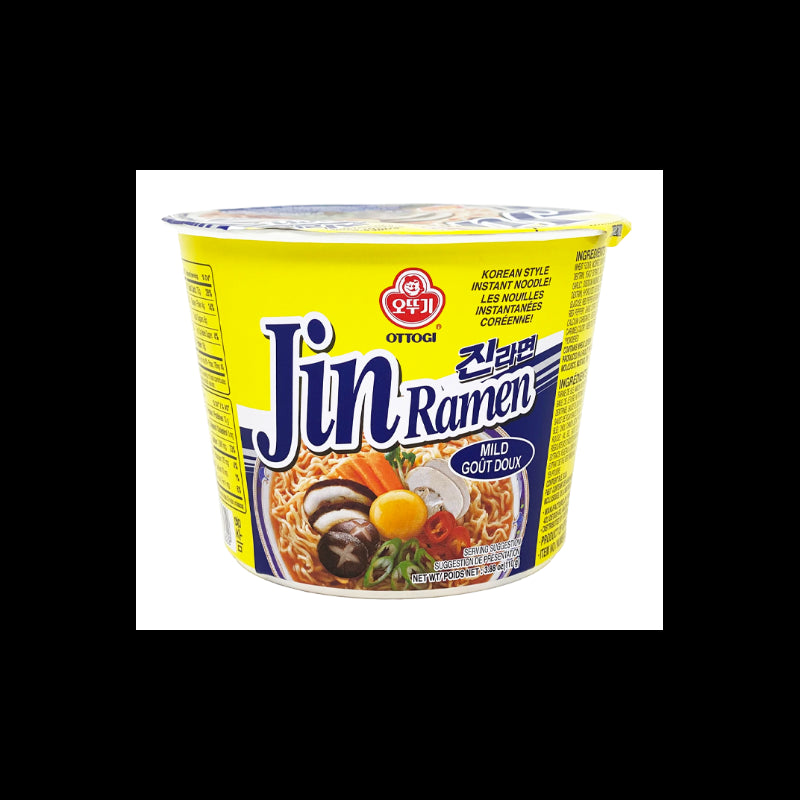 75629 OTTOGI Jin Ramyun Bigbowl (Nhẹ)不倒翁 真‧拉麵(小辣) 110g x1