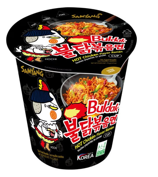 Hot Chicken Ramen Cup 三養 火雞杯麵 70g x 1