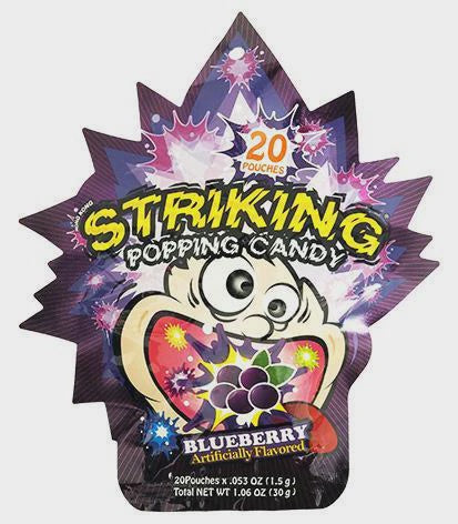 SK Popping Candy - 藍莓索勁爆炸糖 - 藍莓 Keo No Vi Viet Quat 30g x1