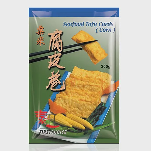 FC Bánh đậu phụ cuộn 泰一粟米腐皮卷 Chả Đậu Hủ Bắp 200g x1