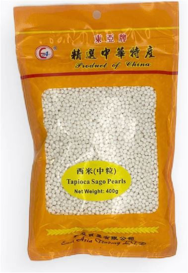 EA Tapioca Sago Pearls M 東亞 泰國西米 (中粒) 400g x1