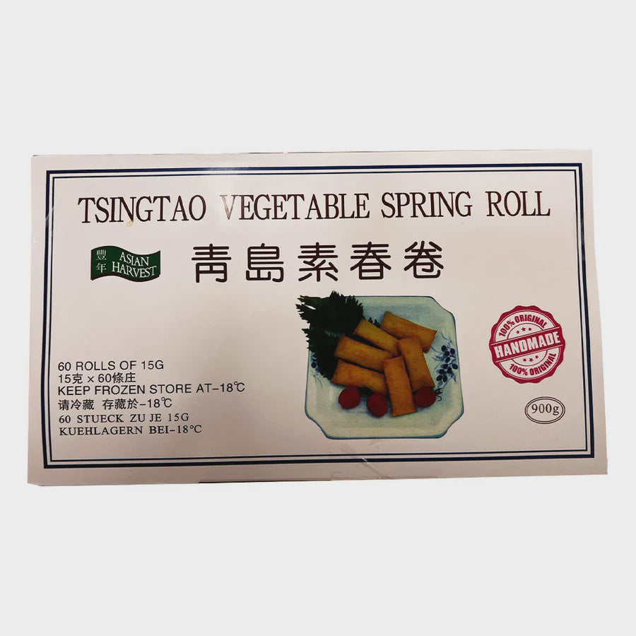 Tsingtao Vegetable Mini Spring Rolls 青島齋春捲 Cha gio chay Thanh Dao 60 卷