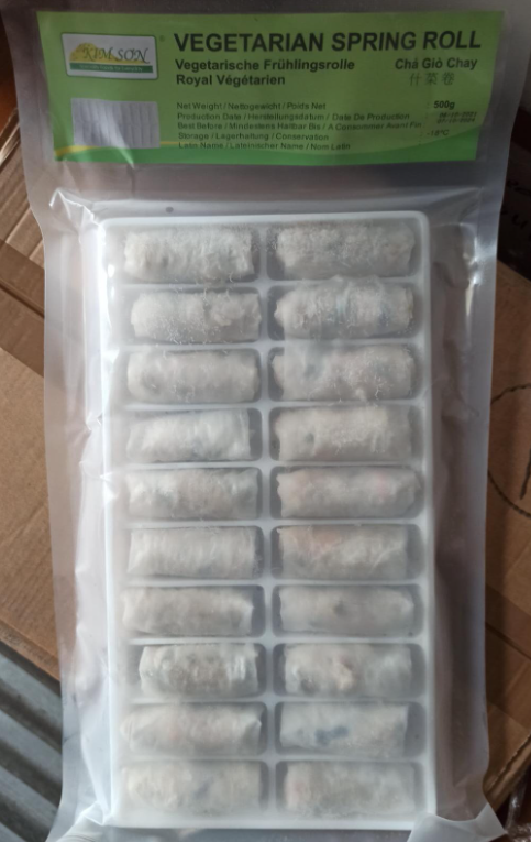 Kimson Vegetarian Spring Roll 什菜卷 Cha Gio Chay 500gr x 1