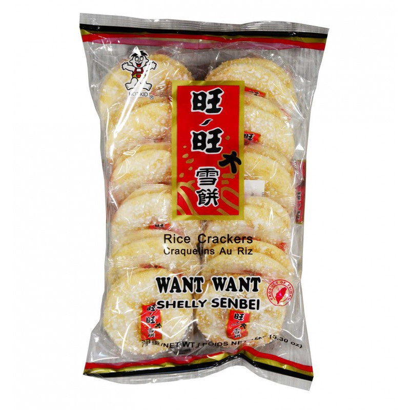 Bánh gạo WW - Shelly Senbei (L)旺旺雪餅 150g X1