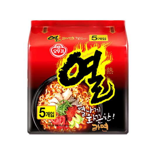 OTTOGI - YEUL 拉麵熱合 極辛火熱拉麵5連包 (5x120g) x1