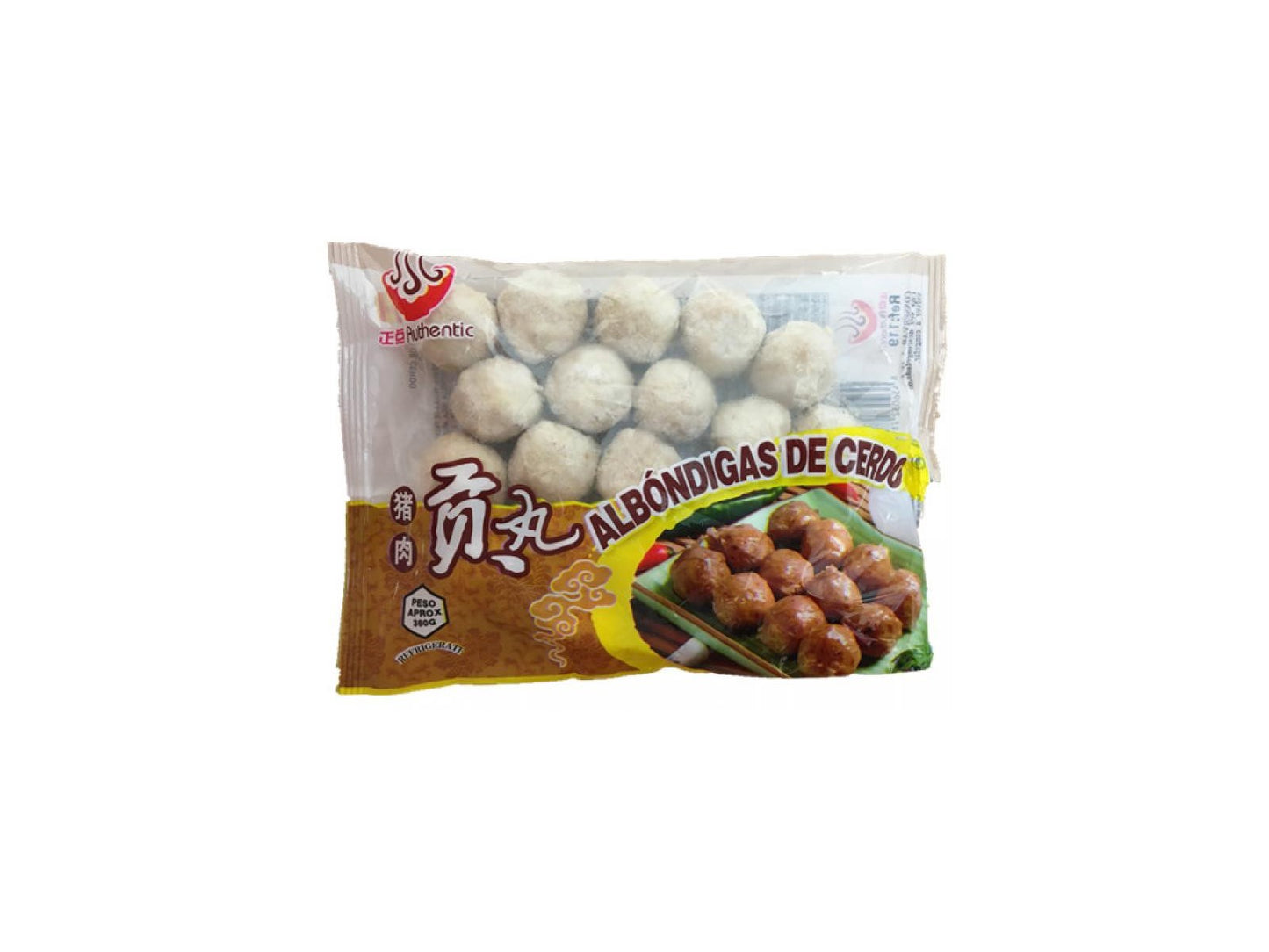 Thịt viên viên ZD 正點豬肉貢丸 Chả viên 360g x1