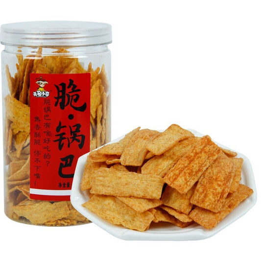 WMXZ Vỏ giòn kê (Hương Mala) 無名小卒脆鍋巴(麻辣味)210g x1