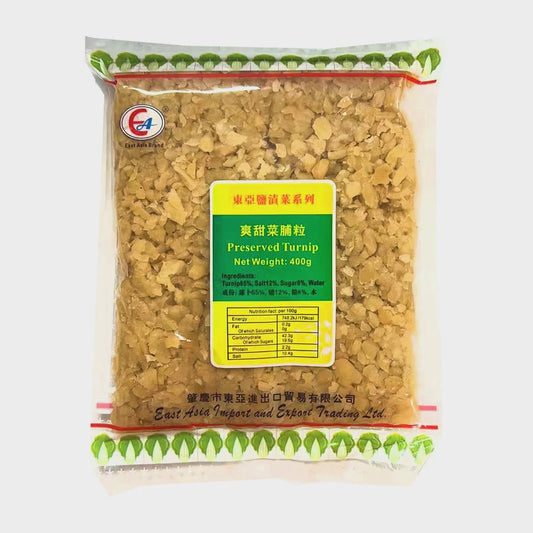 Củ cải ngọt bảo quản EA 爽甜菜脯粒 400g x1