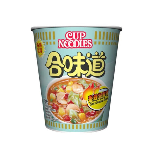 21089 Nissin Cup Noodles Spicy Seafood 日清 香辣海鮮味杯麵 Mi Cay Hai San 75g x24