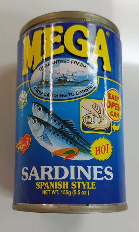 MEGA Sardines Spanish Style 西班牙風味沙丁鱼155gx1