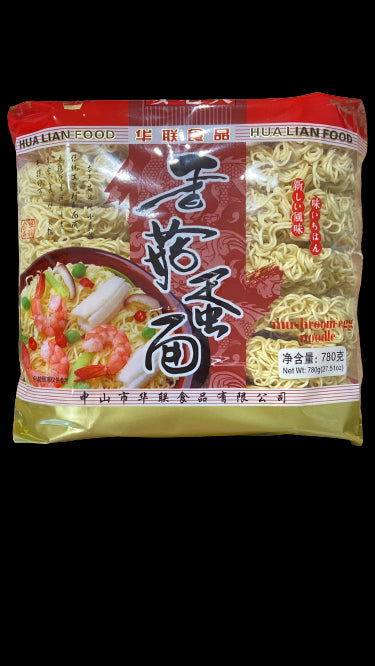 MLD Mushroom Egg Noodle麥老大 香菇蛋麵 780gr x1