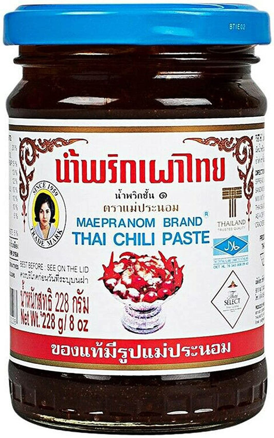 Mae Pranom Thai Chilli Paste媽巴儂泰式辣椒醬 228g x1