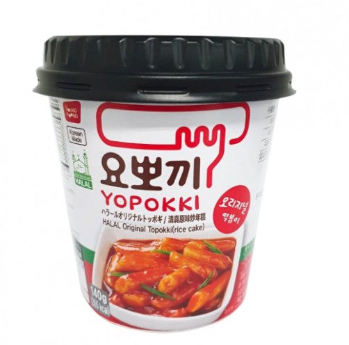 Young Poong Yopokki Jjajang Topokki Cup 炸醬口味炒年糕 Banh gao sot Jjajang 120g x 1