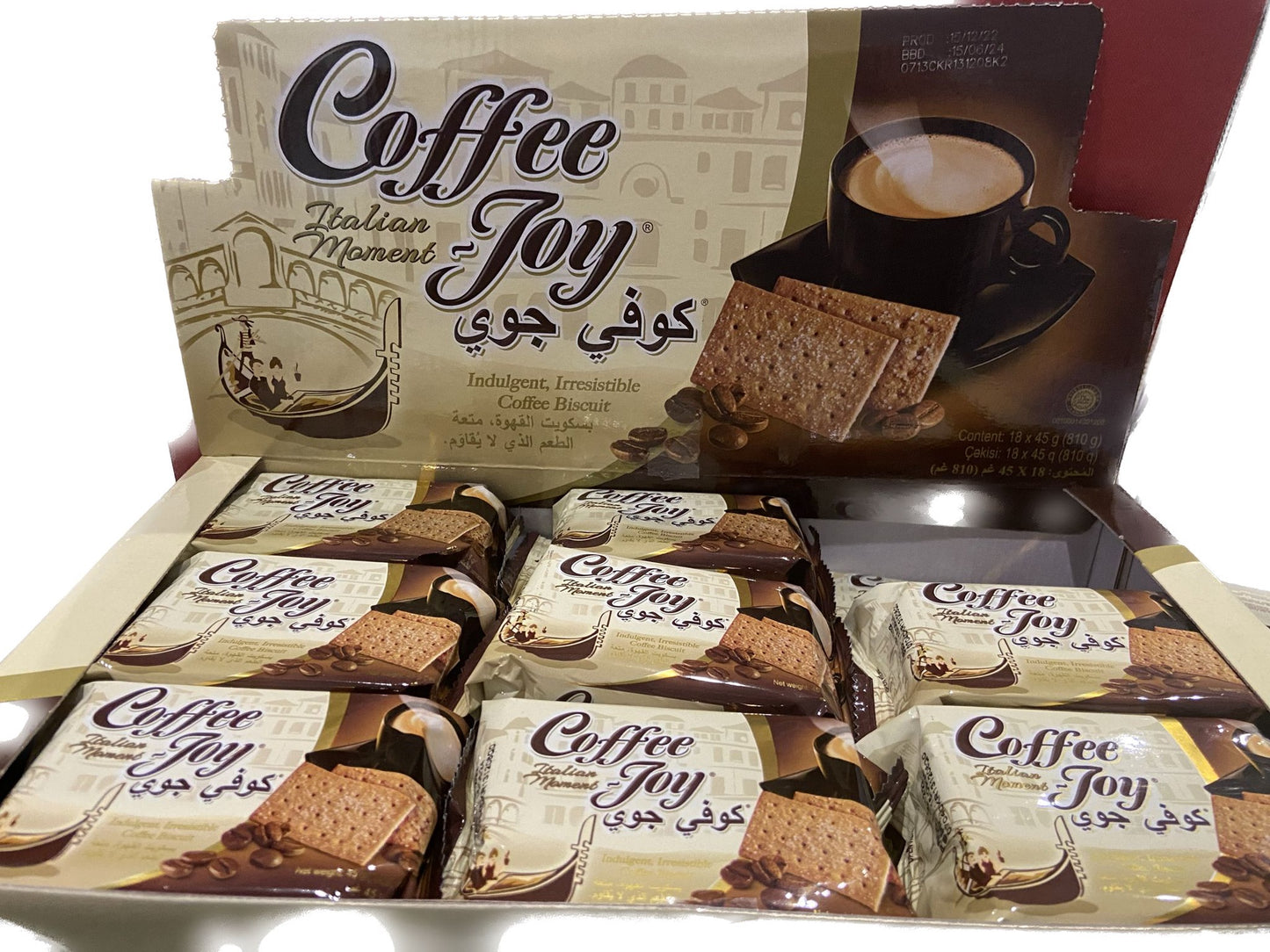 017155 Mayora Coffee Joy Biscuits 歡樂咖啡餅乾 39g x18