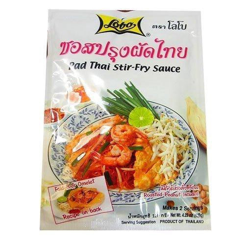 LOBO Pad Thai Stir Fry Sauce 泰式金邊粉炒醬 120g x1